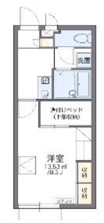 サンライズ小那覇の物件間取画像